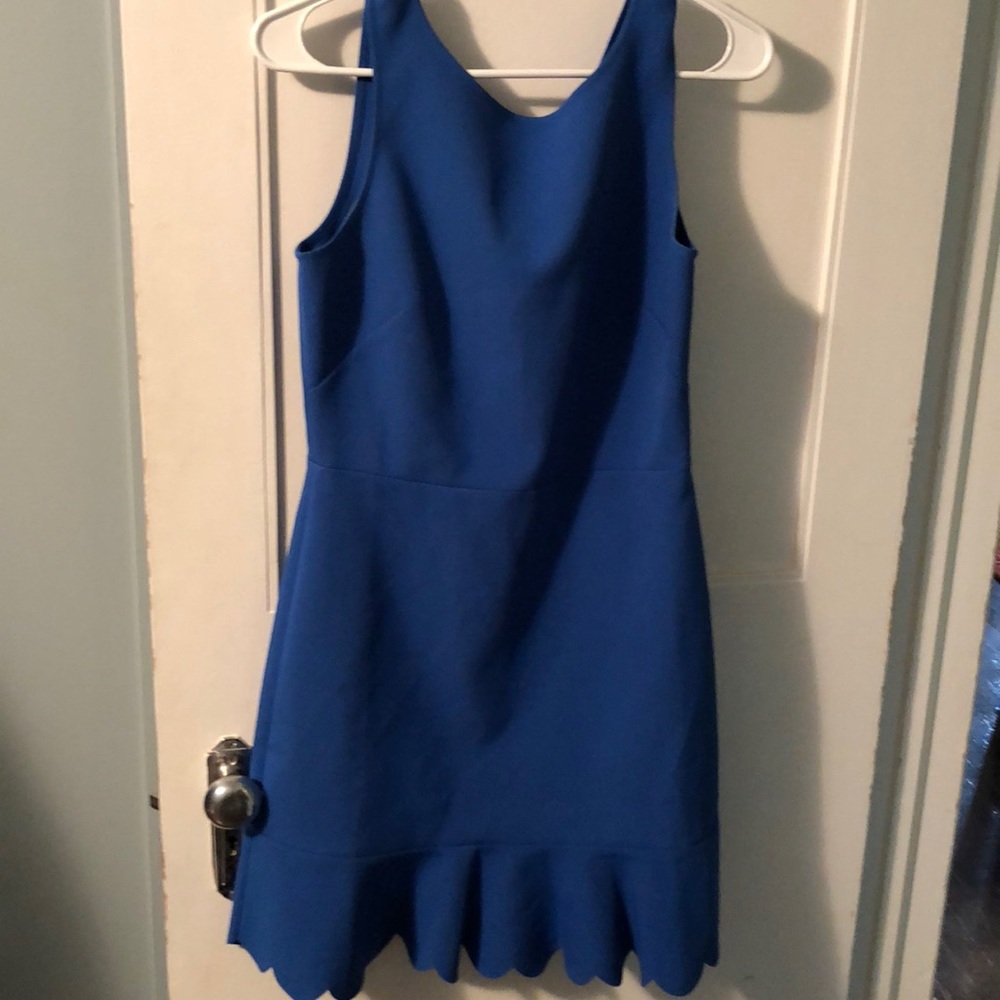 Blue dress